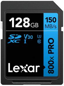 Lexar 128GB SDXC 記憶卡 800x V30 U3 最高 150MB/S 高速 SD 卡，適用 4K 影片、單反相機、無人機、運動攝影機、行車記錄器 - 查看 11