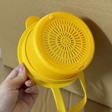 1 pieza Cesta colgante de drenaje para fregadero de cocina, disponible en múltiples estilos, herramienta multifuncional para drenar y filtrar ingredientes alimenticios, equipada con diseño de presión para inclinar y función de autolimpieza, adecuada para fregaderos de esquina, filtra eficazmente el agua residual - Ver 13