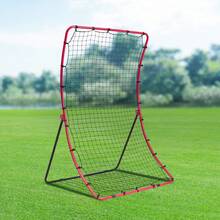 Rete di allenamento per baseball e softball - 4*5,5 Fuß gebogenes Netz verstellbarer Winkel - Visualizzare 1