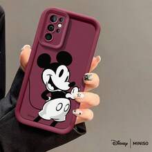 Ốp lưng điện thoại MINISO Disney Classic Black & White Mickey Mouse bằng nhựa TPU, kiểu dáng hoạt hình retro, phù hợp với các dòng điện thoại Samsung S26 Ultra/S26 Edge/S26 Plus/S26/S25 Ultra/S25 Plus/S25/S25FE/S25Edge/S24Ultra/S24Plus/S24/S24FE/S23FE/S23Ultra/S23Plus/S23/S22Ultra/S22Plus/S22/S21Ultra/S21Plus/S21/A15/A16/A17/A23/A24/A25/A26/A33/A34/A35/A36/A52/A53/A54/A55/A56/A71/A72/A73, quà Giáng sinh cho bạn gái. - trắng - Xem 3
