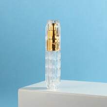 Polygonal Refillable Bottle, Perfume Is Filled At The Bottom, 5ML Spray Bottle - 5ml;金色;pet - 查看 2