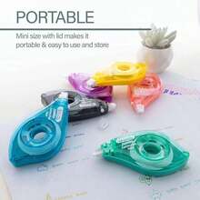 Office And School Correction Tape With Two Way Applicator For Instant Corrections, Easy To Use White Out - 長方形 - 查看 6