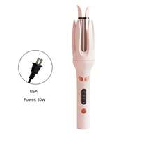 1pc Electric Automatic Hair Curler With 28mm Barrel, Rotating Curling Iron, 4 Temperature Modes, Anti-Scald Design, Loose Waves & Beachy Curls, Suitable For Hair Styling - US A Type Plug(110-127V) - View 5