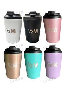 Cốc cà phê, bình nước, cốc văn phòng, cốc ô tô bằng thép không gỉ hai lớp dung tích 350ml/12oz. - Nhiều màu - Xem 6