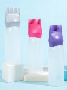 Botol Aplikator Sisir Akar Rambut 4,06oz, Ideal Untuk Mengaplikasikan Minyak dan Pewarna Rambut, Dilengkapi Skala Bertingkat - MultiWarna - View 5