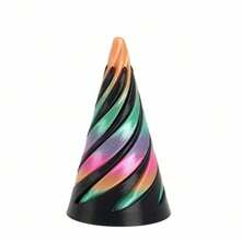1pc 3D Printed Rotating Stress Relief Toy - Multicolor - View 7