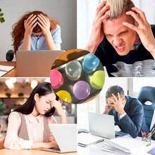 8 quả bóng bóp thủ công bằng dầu dừa, có thể nặn và đàn hồi chậm, đồ chơi giảm lo âu, đồ chơi giảm căng thẳng tay, đồ chơi lễ Phục sinh, đồ chơi bóp, đồ chơi giảm căng thẳng, giảm lo âu và thư giãn, quà tặng tiệc tùng, quà tặng nhét túi quà, sinh nhật, đồ chơi bóp nhồi bông, đồ chơi cảm giác, đồ chơi mềm dẻo, Nee Doh, đồ chơi giảm căng thẳng, đồ chơi mềm dẻo, đồ chơi giảm stress. - Nhiều màu - Xem 7