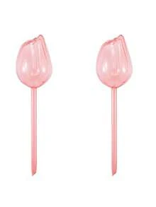 Bộ 1/2/4 củ hoa tulip tưới tự động, thiết bị tưới tự động trong nhà/ngoài trời, chậu cây phân phối nước tự động, thiết bị tưới tự động trong nhà, thiết bị tưới cây, củ tưới cây trong nhà/ngoài trời, thiết kế hoa trong suốt - A - Xem 10