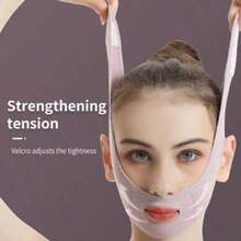 1PC Reusable Slimming Face Band Lift Sleep Bandage Breathable Face Band Skin Care Kit Double Chin And Relaxation Face Care Kit - Multicolor - View 3