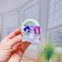 Hasbro Dây buộc tóc acrylic hình nhóm nhạc nữ Demon 1Hunter, kẹp tóc, băng đô hoạt hình dễ thương, dây buộc tóc, lược, phụ kiện nhỏ cho bé gái. - Nhiều kiểu dáng - Xem 10