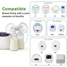 2个/4个装母乳储存瓶，带盖吸奶器储奶瓶，母乳容器，透明瓶，300毫升/10盎司，直径5厘米/2英寸，可重复使用，冷藏储存，母乳收集，母乳储存方案，果汁瓶，婴儿辅食容器 - 白色 - 查看 3