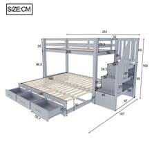 Kids Bed Frames, Headboards & Footboards - Gray + Wood + Synthetic Wood - View 9