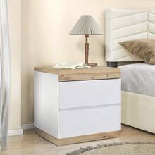 Nightstands - White+Oak - View 4