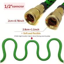 New Arrival Thick Expandable High Pressure Car Wash Hose, Home Garden Soft Pipe, Latex Triple Expansion Hose - A - View 6