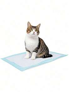 Paquete de 100/50/10/5 unidades de papel higiénico para mascotas, con fuerte eliminación de olores, buena absorción y permeabilidad, adecuado para mascotas pequeñas - Unitalla - Ver 9