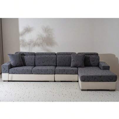 1 tấm bọc ghế sofa nhung cao cấp, kiểu dáng tối giản hiện đại, sử dụng được quanh năm, chống trượt, chống bụi, bảo vệ ghế sofa cố định, co giãn, bền, chống nhăn, thoải mái, có thể giặt máy, không biến dạng, không phai màu, chống lông thú cưng, chống bám bẩn, làm mới ghế sofa, trang trí ghế sofa, tăng thêm vẻ sang trọng, phù hợp với ghế sofa 1-4 chỗ, ghế sofa hình chữ L.