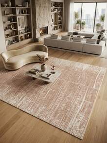 1pc Rug/Carpet/Area Rug/Bath Mat/Bath Rug/Door Mat/Runners/Runner Rug, European Luxury Vintage Art - Colorful Abstract Distressed Geometric Stripes - Soft Faux Wool Carpet, Suitable For Bathroom, Kitchen, Entryway, Hallway, Bedside, Living Room, Bedroom, All Season Machine Washable, Home Decor - Multicolor - View 1