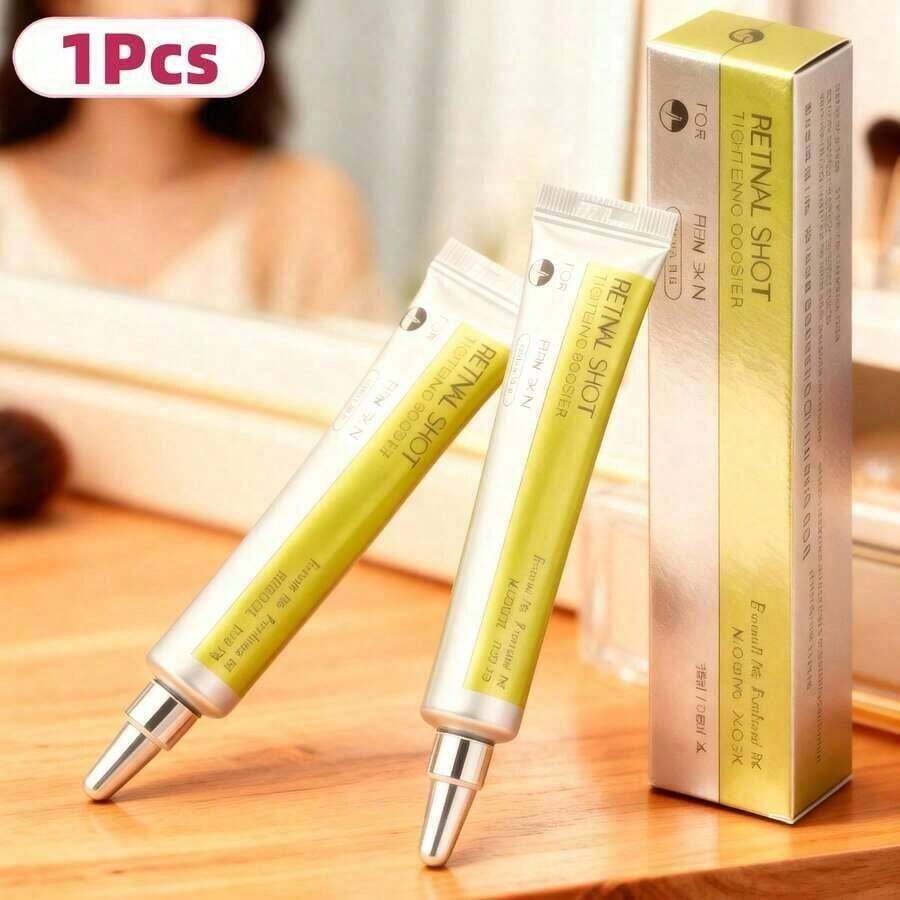 Retinol Serum For Face, Anti-Aging Firming Booster |     0.1% High-Purity Retinal, Hyaluronic Acid & Peptides |     Fades Wrinkles & Fine Lines, Minimizes Enlarged Pores, Improves Skin Texture |     Micro-Particle Deep Absorption, Reduces Irritation |     Boosts Skin Elasticity & Radiance, Hydrating Lifting Serum |     Night Use Skincare, 15ml - 緊緻眼霜 - 查看 1