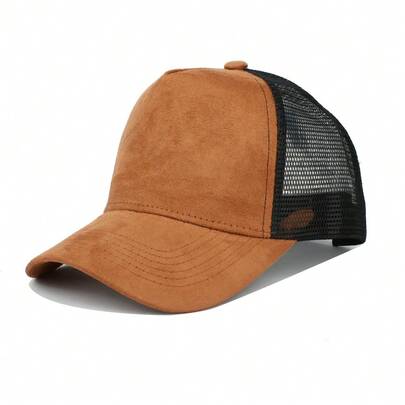 Unisex Mesh Trucker Cap, Adjustable Outdoor Baseball Hat