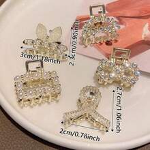 8个装女士仿珍珠镶嵌多款式发夹 - 彩色 - 查看 5