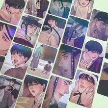 55pcs Korean Anime Character Card Set - "Moshiro" Series, Ideal Gift For Friends And Fans, Suitable For Birthday, Halloween, Christmas And Other Occasions, Anime Collectibles | Vivid Illustrations | Exquisite Character Design, Anime Peripherals - Multicolor - View 5