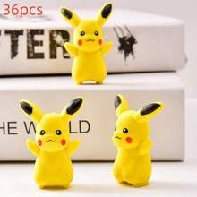 pokemon 36个宝可梦卡通人物橡皮擦，学校文具用品，可作为可爱的3D橡皮擦毛绒玩具作为礼物 - 彩色 - 查看 11
