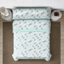 Sheet Sets With Pillowcases - Cadet Blue - View 10