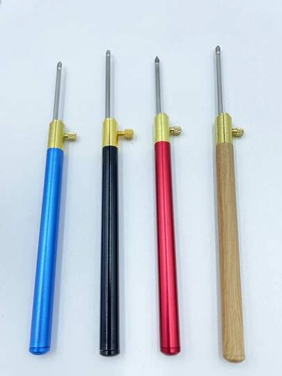 3-In-1 Punch Needle Tool With Interchangeable Tips, Metal Handle, Durable For DIY Embroidery, Punch Knitting, Sewing And Handcraft