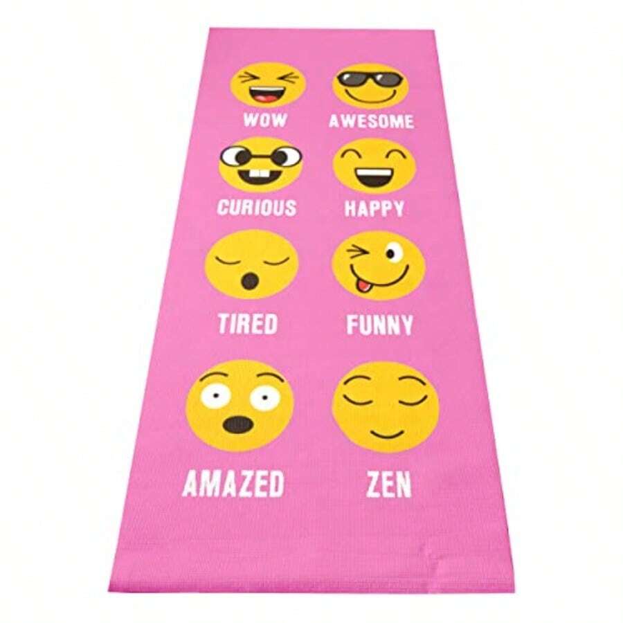 Bean Products Yoga Mats Adult and Kid Sizes Non Skid Non Slip Eco Friendly Mats - de gominola - Ver 1