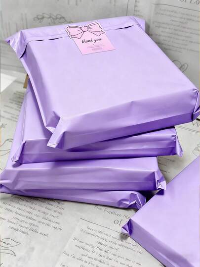100 pezzi Buste di imballaggio in PE solido spesso e impermeabile, borse multiuso minimaliste, adatte per ufficio, trasporto e spedizione, regali di compleanno per uomo, scatole regalo per la Festa di San Valentino, scatole regalo per uomo, regali per uomo, borse regalo all'ingrosso, borse regalo, stagione di ritorno a scuola e altre occasioni.
