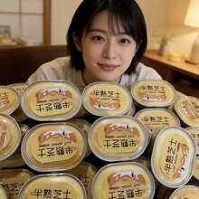 捏捏乐玩具，模拟半熟奶酪，慢回弹软陶减压小玩具，烘焙食品造型减压小工具 - 彩色 - 查看 2