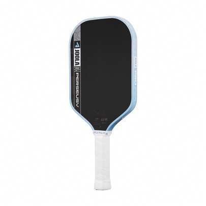 JOOLA Pro V Enhanced Pickleball Schläger - 16mm - Agassi Graf Perseus Original Kohlefaser strukturierte Oberfläche - verstärkter Rahmen und Power Core, ausgestattet mit NFC-Chip, hervorragende Kontrolle, leichtes Design