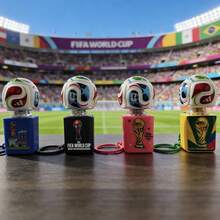 FIFA FIFA 1p'c's2026World Cup Keychain With Sound And Light Effects, Trophy Souvenir, Creative Pendant And Small Gift For Football Fans,Essential Items For Football Fans, Good Gifts For Giving - 1 YEAR - View 1