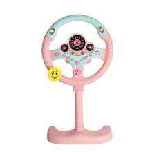 Children's Steering Wheel Toy With Hanging Base, Simulated Car Driving Game With Music, Rotatable Steering Wheel, Fun & Educational Steering Wheel Toy For Kids, Great Christmas/Back To School Gift (Plastic Material, Batteries Not Included) - Multi-function Steering Wheel - View 12