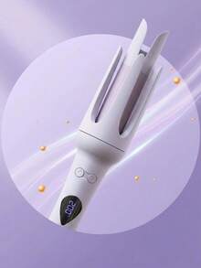 Electric Automatic Hair Curler - 3 Temp Settings, 32mm Barrel, 2 - Way Rotation! Anti - Scald, Fast Heat, Auto Shut - Off. Ideal For All Hair Types, Daily Styling, Travel & Parties. A Perfect Gift! - UK Plug(220-240V) - View 7
