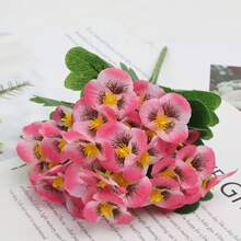 1/3 Bông Hoa Pansy Nhân Tạo Chống Tia UV, Cây Giả Dùng Để Trang Trí Chậu Cây Ngoài Trời, Cửa Trước, Hiên Nhà, Sân Vườn, Cửa Sổ, Nhà Cửa - Nhiều màu - Xem 7