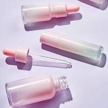 Botella de vidrio portátil de aceite esencial de 5/10/20/30ml | Envases rellenables para suero de cuidado de la piel, cuentagotas, botellas cosméticas divididas, viales vacíos - Multicolor - Ver 3