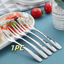 1 chiếc muỗng múc trái cây bằng thép không gỉ | Đa chức năng, dễ vệ sinh, dụng cụ nhà bếp bằng thép không gỉ 430, thích hợp cho táo, lê, v.v. - Nhiều màu - Xem 16