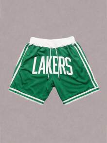 Men's Statement Print Shorts Fashion Designer Patterned Casual Daily Wear Shorts - Multicolor - View 1
