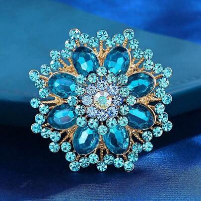 1 chiếc - Nhiều màu sắc tùy chọn, ghim cài áo hình hoa phong cách retro bohemian cao cấp, phụ kiện cài áo cho nữ, balo, mũ, thích hợp cho tiệc tùng, đám cưới, lễ hội, quà tặng, phụ kiện DIY.