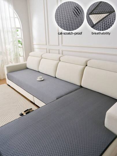 1 Vỏ đệm ghế sofa bằng vải flannel màu trơn, kiểu dáng tối giản hiện đại, sử dụng được cả bốn mùa, chống trượt, chống bụi, cố định đệm ghế sofa được làm bằng sóng siêu âm, thoải mái, thoáng khí, chống nhăn, mềm mại và mịn, bảo vệ ghế sofa, có thể giặt máy, không biến dạng, chống phai màu, bền, chống trầy xước do thú cưng, chống bám bẩn, làm mới ghế sofa, trang trí ghế sofa, tăng thêm vẻ đẹp cho không gian, phù hợp với ghế sofa 1-4 chỗ, ghế sofa hình chữ L.