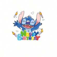 Disney 蓝色缝线蛋糕装饰 家庭蛋糕 DIY 装饰 生日派对装饰 厨房配件 - 如圖 - 查看 7