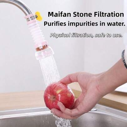 2/4/6 piezas Filtro de grifo de agua, Filtro de cabezal de ducha, Protector antisalpicaduras de grifo, Universal para cocina