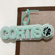 CORTI/S Kpop Group Felt Hanging Decor Creative Text Keychain, Suitable For Bags, Crossbody Bags, Handbags, Luggage, Fan Gifts, Creative Gifts For Friends - Multicolor - View 3