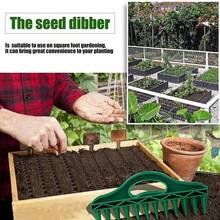 12-Hole Manual Seed Planter, Multi-Functional Planting Spacing Tool, Portable Gardening Tool - A - View 6