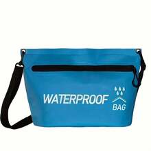 1pc Waterproof Dry Bag, Durable For Swimming, Rafting, Kayaking, Travel, Zipper Handbag, 1.32 Gallon River Trekking Floating Boating Swimming Bag, Outdoor Sports - Multicolor - View 9