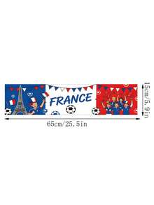 1面2026年世界杯10国世界杯足球赛手持加油旗，氛围装饰拍照道具，国旗加油道具，阿根廷、巴西和其他热门国家队涤纶旗，足球迷居家观赛必备，酒吧主题装饰 - A - 查看 14
