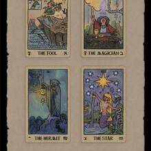 1 bộ bài Tarot cầm tay Akashic Eye, trò chơi để bàn theo phong cách Wicca, thích hợp làm quà tặng Giáng sinh và Lễ Tạ ơn. - Nhiều màu - Xem 4