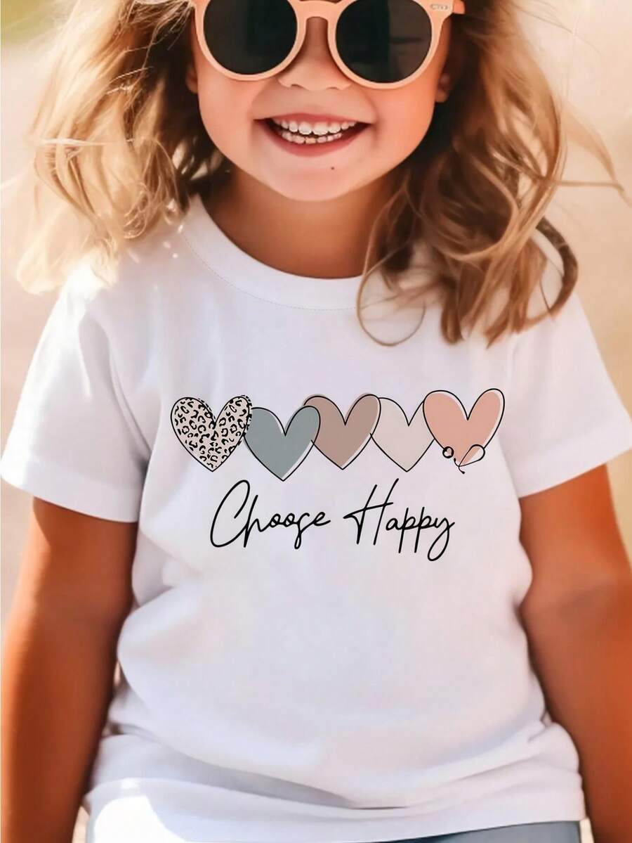 Tween Girls T-Shirts - White - View 1