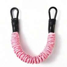 1件/3件套脚踝阻力带，健身脚踝绑带，腿部和臀部训练阻力带，带运动带的脚踝绑带，健身配件 - 粉色 - 查看 12